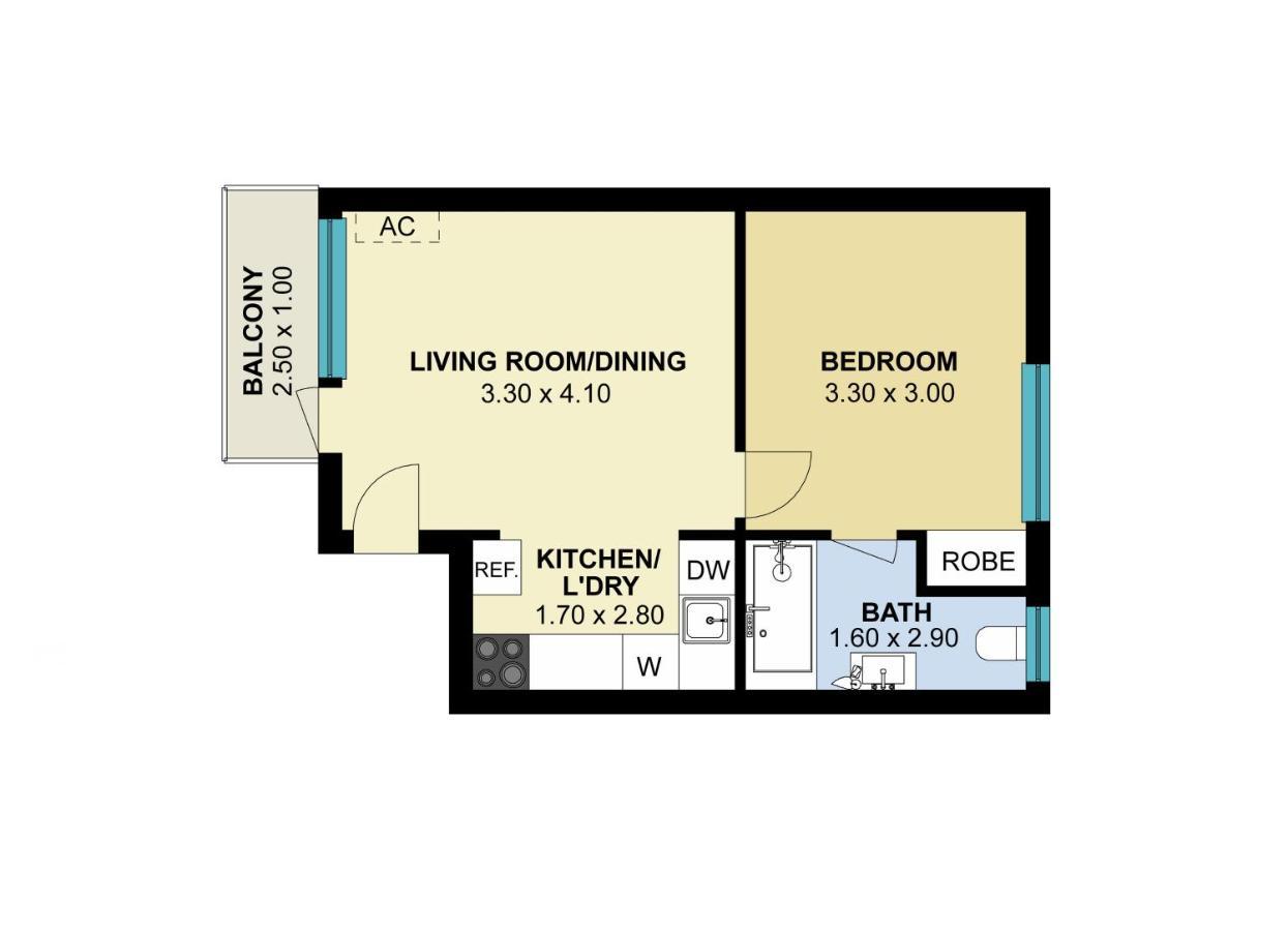 Soya On Davis Apartment Hotel Melbourne Esterno foto